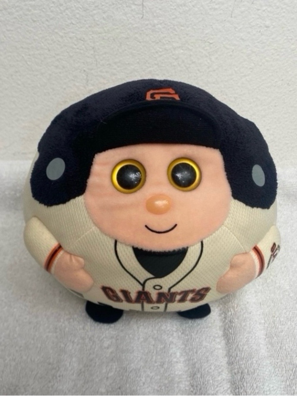 Ty Ballz Beanie Baby Baseball San Francisco Giants Plush Collectible Limited